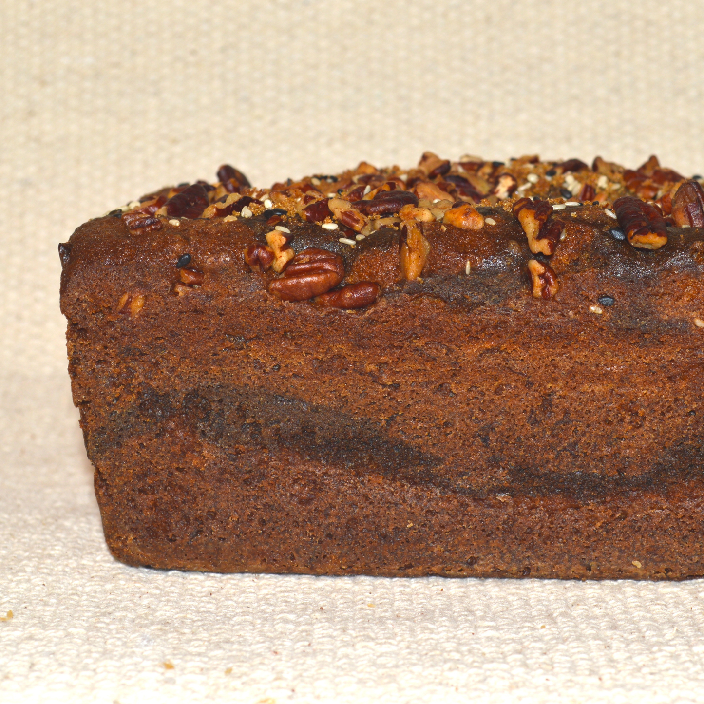 black sesame banana bread