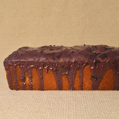 lemon olive oil blueberry earl grey loaf